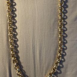 Gold dipped belcha, bought it but only worn a few times and is in perfect condition, offers welcome xx