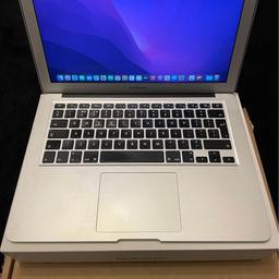 Apple MacBook Air 2015
Intel Core i5
8Gb Ram and 128Gb SSD
13"

Running the latest Monterey OS
Comes with charger and box

This item isn't free
Open to reasonable offers
No time wasters 
Collection Leeds
thanks