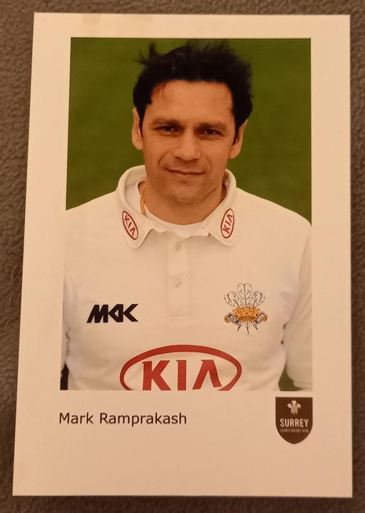 Buy & Sell Surrey Epsom and Ewell - Photos for Mark Ramprakash Photo. Surrey Cricket.