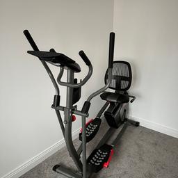 ProForm Hybrid Trainer 2 in 1 Elliptical Cross Trainer Recumbent Exercise Bike
£140 used but in excellent condition.