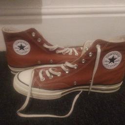 worn once original converse copper trainer beautiful perfect condition
