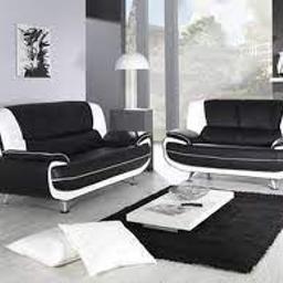 Brand New Elegant Style Carol Leather sofa in a beautiful three tone design in Black/Red, or Black/White.  Brand New Solid Wood Construct -Chrome Legs -Seat Type: Foam and spring

 COLOR: 
Black &Red  
Red White & black  

DIMENSIONS:
3 seater  size w:190cm,L82cm
2 seater  size w ; 160cm ,L82cm
Dimensions for Corners:
Each Arm Length: 210 cm,
Depth: 92 cm, Height from floor: 90 cm,
Height floor to seat: 44 cm,
Seat depth 53 cm
Cash on delivery
More information contact me Whatsapp +447752286680