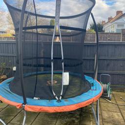 10 foot trampoline nothing wrong apart from a clean buyer must dismantle as I can't do this. Collection from B77 2NA