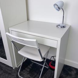 2 desk and 2 chairs
2 months old - selling due to moving
Like new