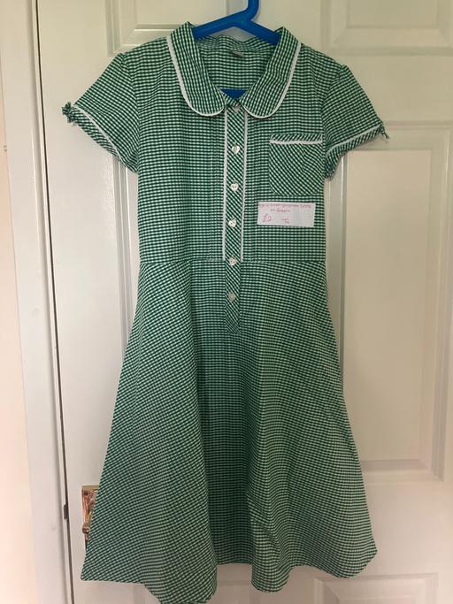 Buy & Sell West Yorkshire Bradford - Photos for School gingham dress age 12 in green £2