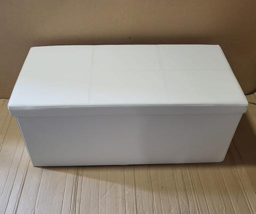 Buy & Sell West Yorkshire Bradford - Photos for Extra Large Faux Leather Stitched Ottoman