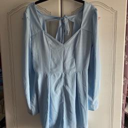 Playsuit from ASOS
Size 12
Long sleeves
Open back
Never worn