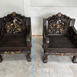 Chinese furniture 40 years old
Wood - mahogany
(I haven't found a set like this anywhere else for sale)