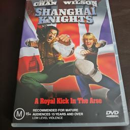 shanghai nights dvd starring Jackie chan and Owen Wilson
dvds in good condition used
any discs that are 15p each are also mix and match at 10 for £1
please look at my other items for sale as have a wide variety of dvds and games for sale
sorry but I do not accept PayPal or shpock wallet as payment and unfortunately I do not post due to working hours
collection only