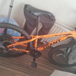 giant atx Mountain bike 27.5  XS frame back wheels need pumping up or replacing its not punctured no offers no time wasters already had back wheel damaged by someone who came to purchase
