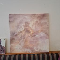 large canvas picture called clouds