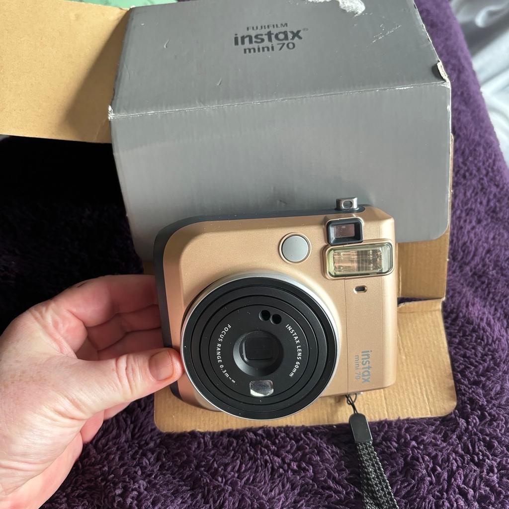 Used once and my daughter lost interest. Comes with a packet of film but has expired