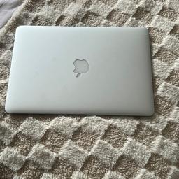 2014 MacBook Air 13”, good condition for age, slight mark on the bottom of the screen as seen above in pictures however it causes no issues at all. Charges and runs like new.