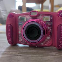 PERFECT FIRST CAMERA: This children's camera is ideal as your kid's first camera, so they can start creating memories by themselves or with their friends.
DESIGNED FOR KIDS: With a 5 megapixel lens, this toy camera takes high quality photos and videos. Your kid can even edit photos or apply funny effects on videos whilst using their creativity to achieve their desired result.
This kids camera is suitable for kids aged 3+

Need 4X AA Batteries
Needs Micro SD Card