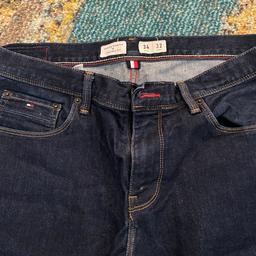 Tommy Hilfiger men’s jeans dark blue 34” 32”leg