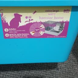 exra large hamster home have one damage