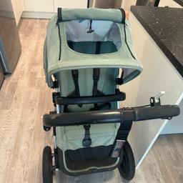 This buggy comes as a limited edition colour and includes a carrycot(almost like new) and a footmuff. 

It’s the best option that I chose for my little one and  can recommend it to anyone who is looking for the perfect buggy for their child.