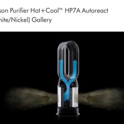Dyson Hot & cool hep07 air filter fan with remote control. Possibly could deliver if needed. 