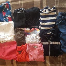 Bundle of clothes
Tops, Play suit,Jackets,
Jeans and shorts
Collection only from Huthwaite
Sorry can't post