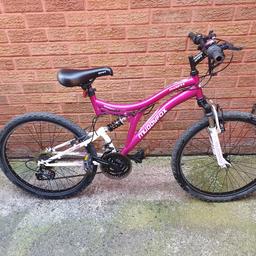 Hardly used girls Muddyfox mountain bike for sale. Collection only.
