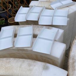 Full set of 8 solid insulation foam sides with locking tops for Canadian Spa Rio Grande hot tub. Have been used but still in shape and useable. No cracks in the foam.