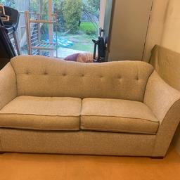 3 seater sofabed from Sofology. This style is still in sofology. Selling due to moving home. I don’t have any pets or young children so the sofa is in good condition.