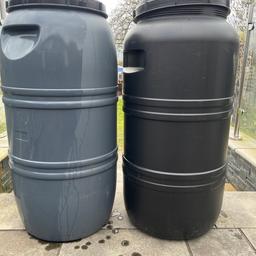 220 litre plastic barrels / water butts for sale

In total I have 3 to sell £20 each - 3 for £45