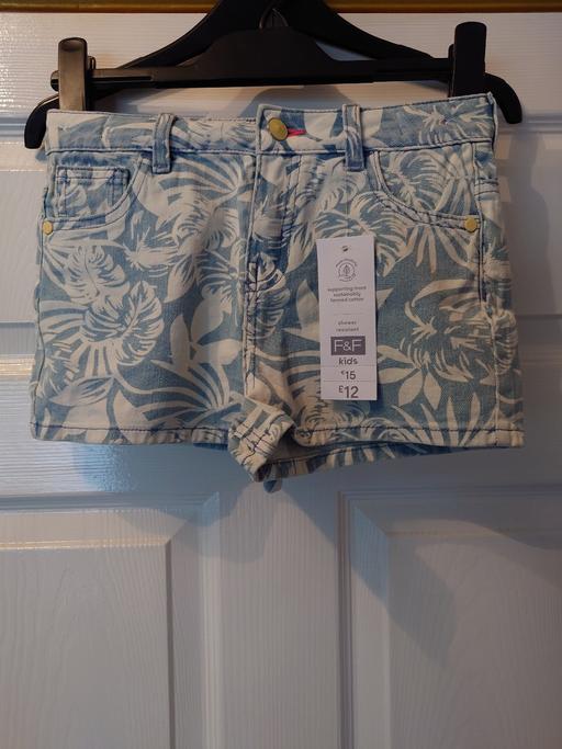 Buy & Sell Leicestershire Charnwood - Photos for Girls denim shorts size 9-10 years