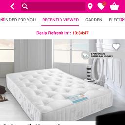 Double mattress Paid 150 Brand new ordered this mattress on Wowcher was told it was firm and it’s to soft for me personally Wowcher are a nightmare for returns it’s been slept on for one night with mattress protector so is in
Brand new condition
Willing to take nearest offer 