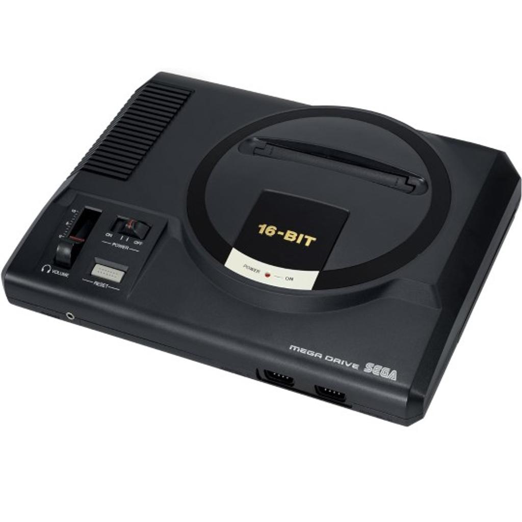 retro sega megadrive with original rf lead and an av lead...powerpack and 2 controllers..Good working order also comes with 42 boxed games some with manuals and some without all in working order.....stupid offers will be ignored...collection only from bromsgrove