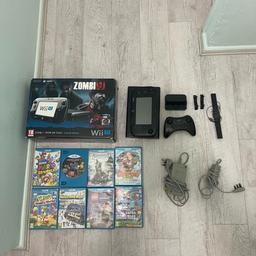 Nintendo WiiU bundle
Limited edition
Works perfectly
extra pro controller + 8 games.
The game pads charger is faulty a new one can be bought of eBay for £5
Offers accepted
Collection only
Thanks for viewing my ad!