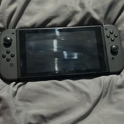 Nintendo switch the console works fine but it has to be plugged in with headphones I have emailed Nintendo and they said it needs a new motherboard which costs around 7 pound on eBay I just haven’t got round to it so I’m selling it any offers above 100