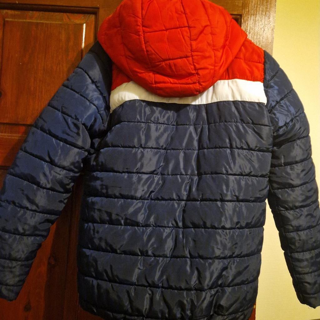 Boys coat. Good condition. Tear in the inside lining at the top but can be easily sewn.