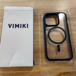 VIMIKI iPHONE 14 PRO MAGSAFE BLACK & CLEAR CASE

Vimiki iPhone 14 Pro MagSafe case, brand new condition… Selling for £5.

No time wasters please, first come first served, PICK UPS ONLY PLEASE. If you are interested message for inquires.