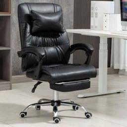 Office Chair with Padded Armrest Head Pillow Reclining Chair Swivel Gaming Racing Chair (Black, with Footrest)

See Pictures For More Details 

Local Delivery Available For Extra Cost Depending On Your Post Code 

Please Follow Me On Market Place