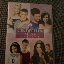 Cinderella Story 1, 3 und 4, super Zustand, es fehlt nur Teil 2, sehr süße Filme 😊