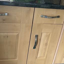 Kitchen cup/ drawers handles used in very good condition comes with screws lot of 24