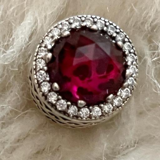 Buy & Sell Dorset Bournemouth, Christchurch and Poole - Photos for Pandora Cherry Vivid Red Zircon Charm