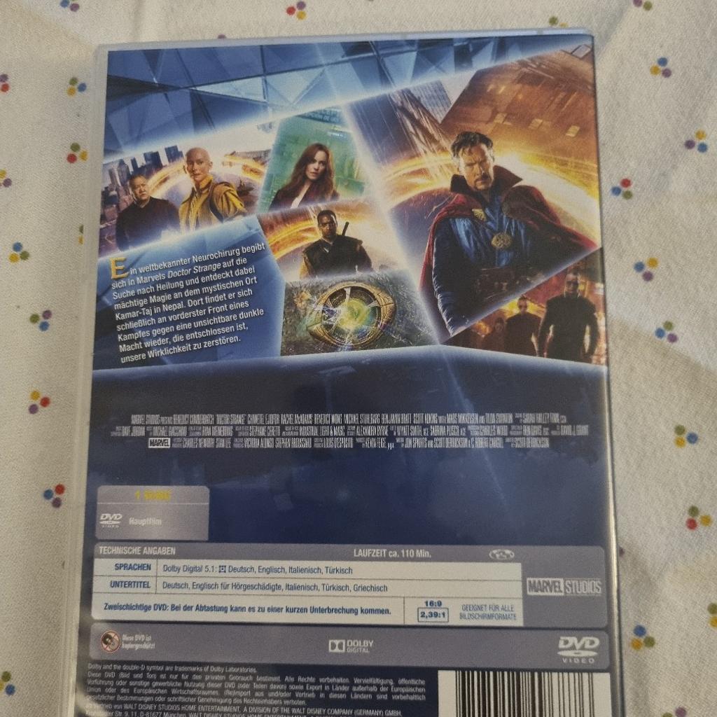 Ich verkaufe eine original DVD von Marvels Doctor Strange!