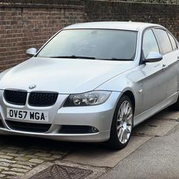 2007 BMW 318i 2.0 AUTOMATIC PETROL ULEZ FREE
92,000 GENUINE LOW MILES
AUTOMATIC
PETROL
ULEZ COMPLIANT
1 YEAR NEW MOT
MOT EXPIRY MARCH 2025
SERVICE HISTORY
SMOOTH AUTO GEARBOX
ENGINE MECHANICALLY WELL
NO OIL LEAKS
CREAM LEATHER INTERIOR
POWER STEERING
RADIO STEREO
AUX
ARM REST
ALLOY WHEELS
2 KEYS
APPLE CAR PLAY ANDROID AUTO
BLUETOOTH
FRONT DASH CAM
CENTRAL LOCKING
HPI CLEAR