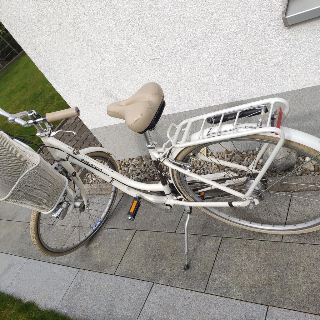 Pegasus Fahrrad mit Korb 28 Zoll 7 Gang
Rahmenhöhe 45 cm
