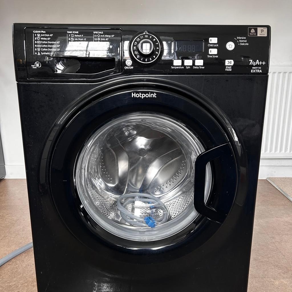 This is a 5 year old Hotpoint washing machine. Great for a better deal than retail prices. Runs well and doesn’t have any issues, as if brand new. Serious people only.
