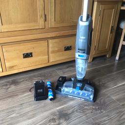 Excellent condition hardly used. Can hoover, clean & dry hard floors.Is cordless & easy to clean.Has a very good rechargeable battery that can be used in all vax appliances. I have also included 1 litre bottle of Vax Cleaning Solution. Also includes brand new spare roller.
COLLECTION ONLY PLEASE
Postcode ST3 6ES
PRICE REDUCED