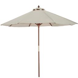 Brand new

Designed with a pulley system for easy opening and water repellent fabric, this 2.7 metre, cream garden parasol is practical and stylish. Featuring a durable pole made from FSC eucalyptus and boasting a stylish cream finish, this is perfect for keeping you in the shade this summer. base is not included.
• Cream parasol
• Parasol made from wood
• Pole made from eucalyptus
• Water repellent fabric
• Parasol diameter 270cm
• Size H248
• Pole diameter 3.5cm
• Weight 6.5kg

Collection From B20 Perry Barr Area only.