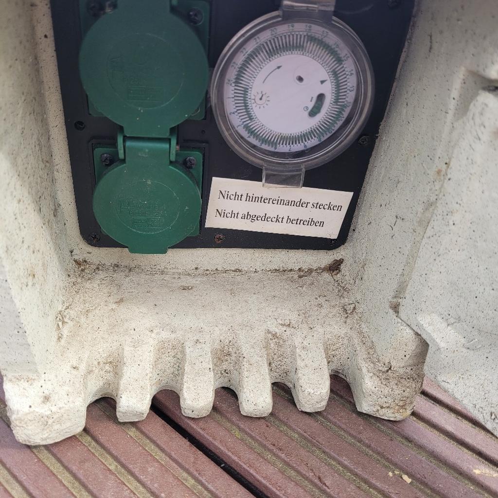 Outdoor-Steckdose in Steinoptik mit Zeitschaltuhr

nur Selbstabholung in Ebelsberg

Privatverkauf, es wird ausdrücklich eine Gewährleistung ausgeschlossen. Eine Rückgabe oder ein Umtausch ist nicht möglich