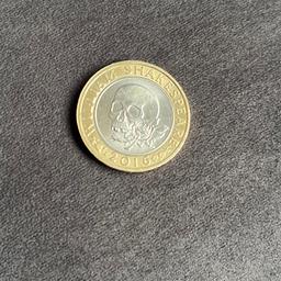 Rare Shakespeare £2 coin
Open to reasonable offers