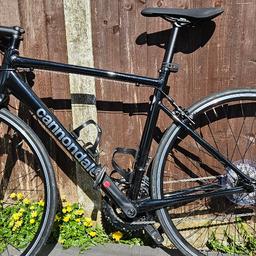 **** price reduced***Mens 54cm Cannondale CAAD Optimo 4 for sale. only used a few times and then stored in the shed. needs air in the tyres but not punctures. Has a carbon fork Shimano Tiagra Group set, Vittoria 25c race Tyres and Shimano PDW 105 clipless pedals, I'm happy to swap these for standard pedals if needed. It's a great bike really light and quick. I'm only selling as I crashed my Ebike and due to injury won't be cycling this year. *****Price reduced*****