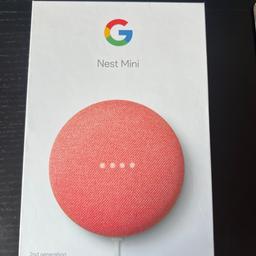 A lovely Google Nest Mini Bluetooth Speaker. 

Got it as a gift and only used a couple of times. 

Selling it because I already have a Bluetooth speaker and don’t need this one.