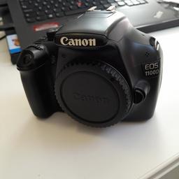 CANON EOS 1100D CAMERA BODY ONLY
VGC
CHARGER BATTERY INC