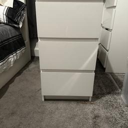 IKEA three drawer chest of drawers 

Pick up n1